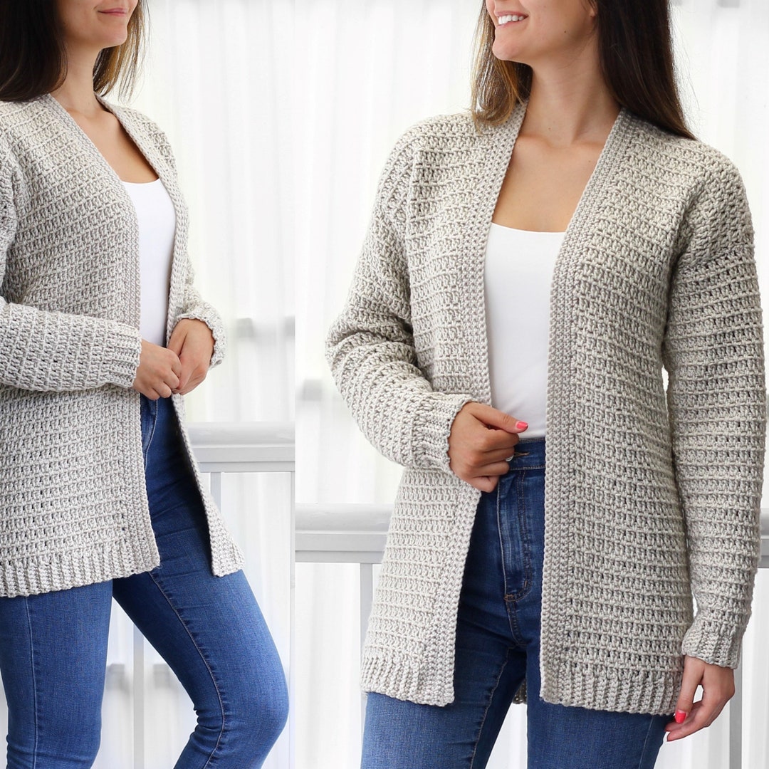 gilet crochet moderne