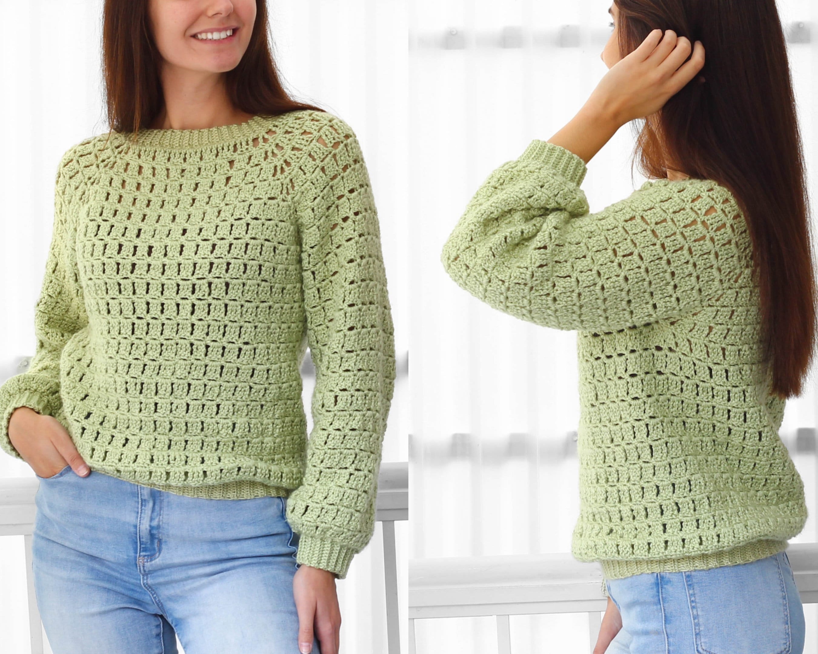 Lace Sweater Pattern -  Canada