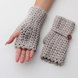 Crochet pattern-DAHLIA Crochet fingerless gloves pattern-Women crochet pattern-Wrist Warmers pattern-Fingerless Mitts Pattern PDF Size S-M-L image 6