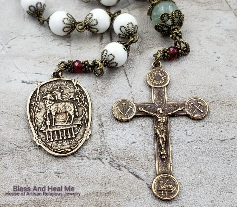 Easter Crown of Thorn Nails Lamb of Godchrist is Risen Sacred Etsy
