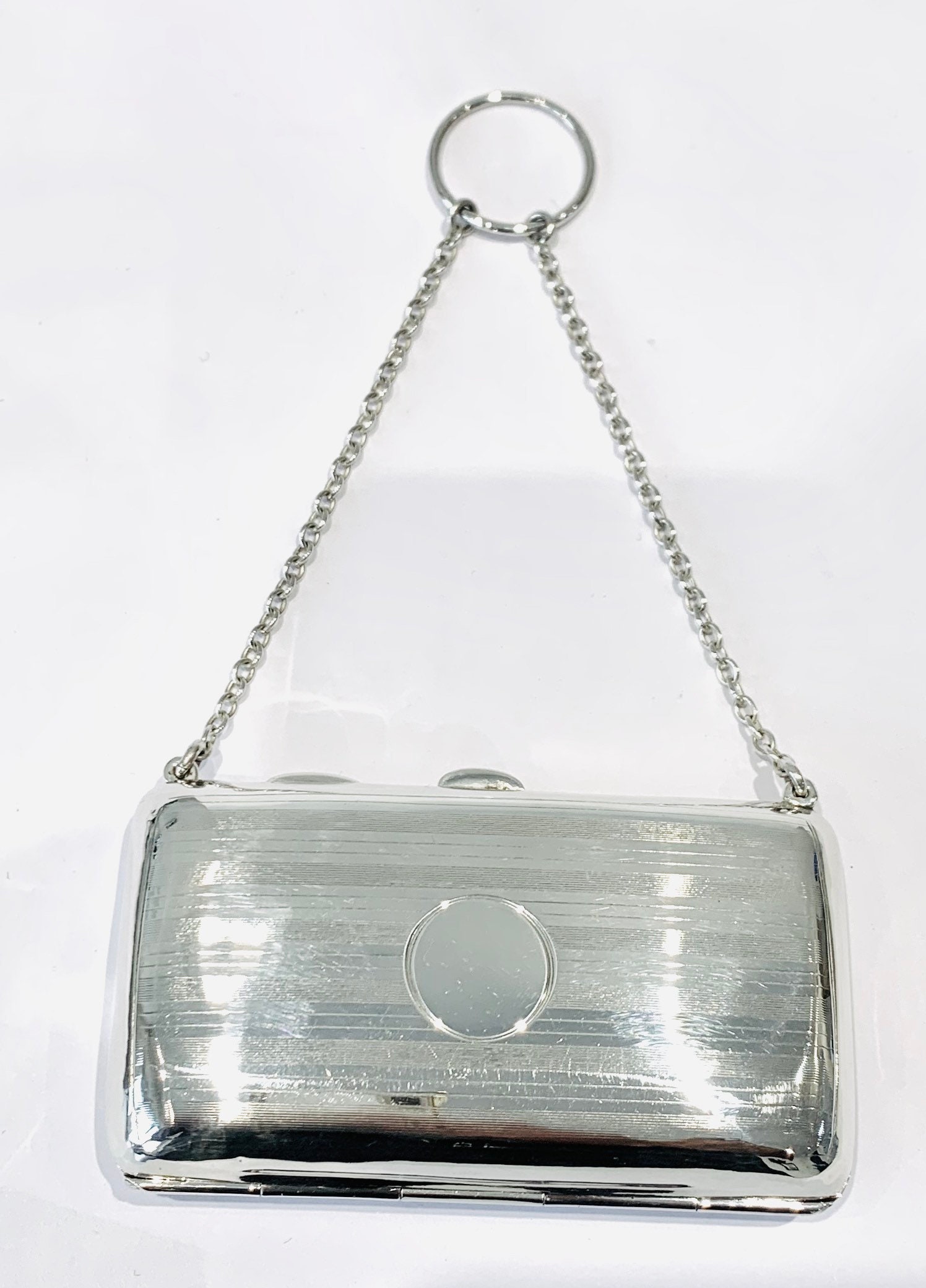 Silver finger online purse