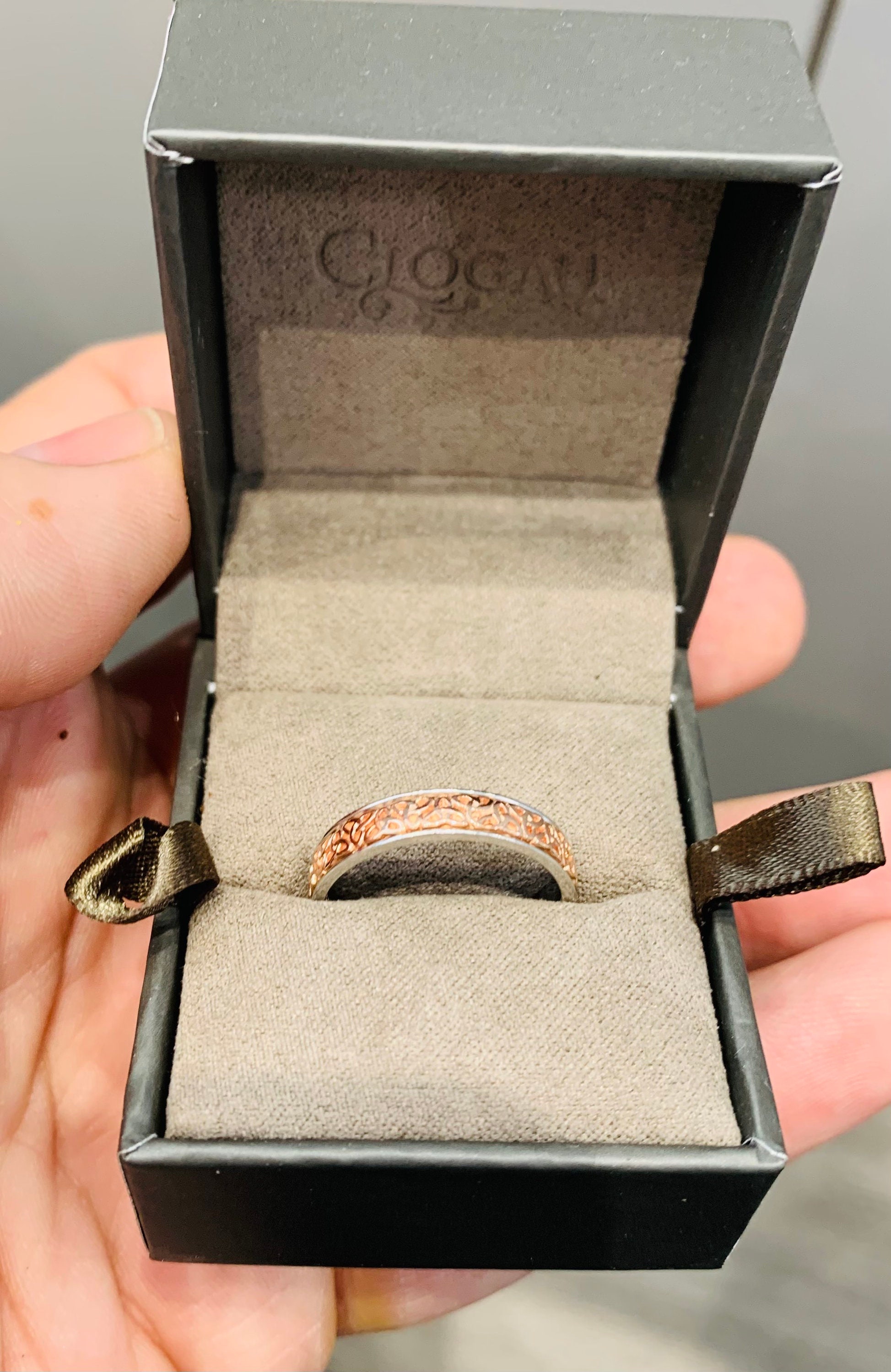 Clogau rose gold wedding ring sale