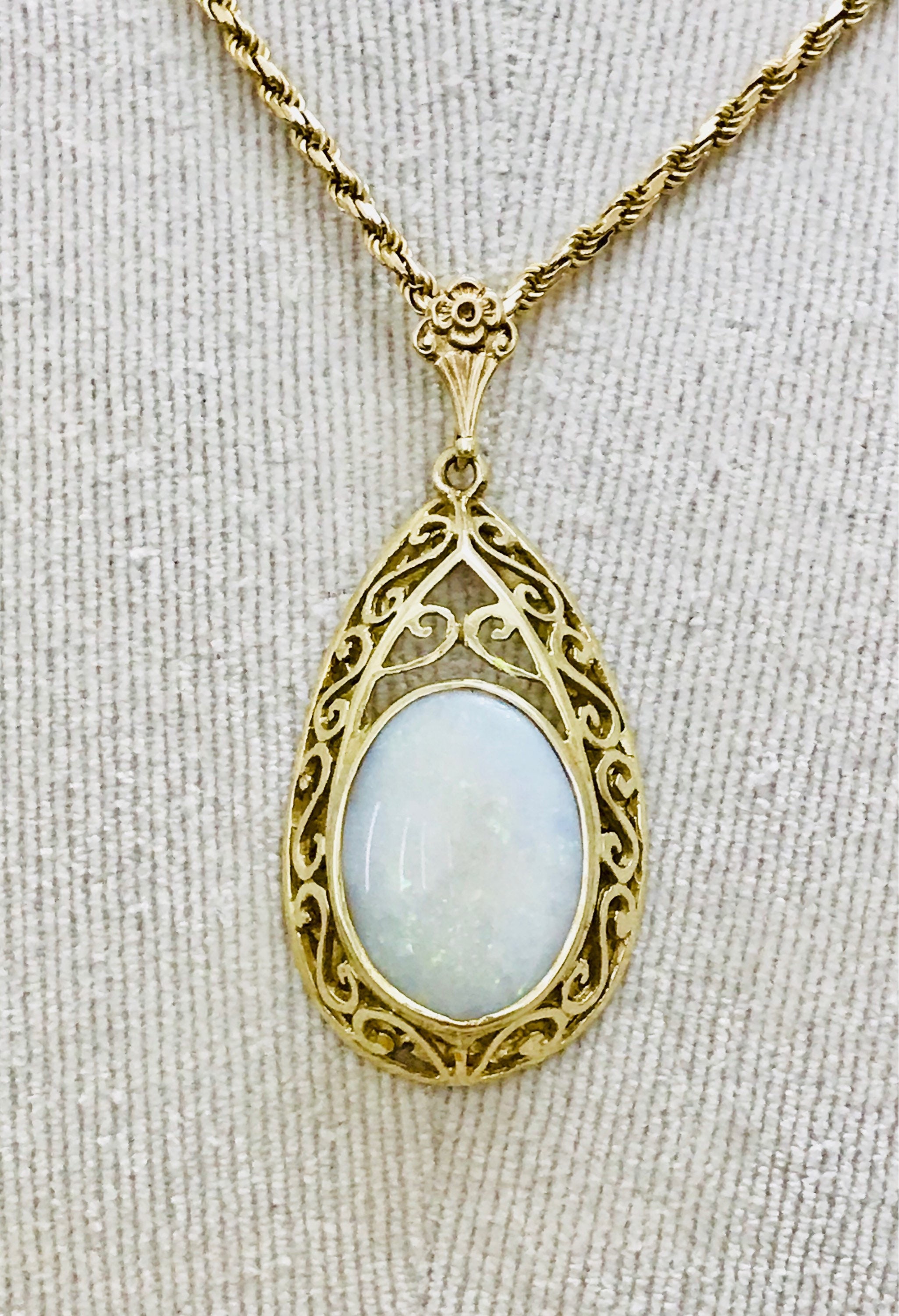 opal necklace gold opal necklace gold