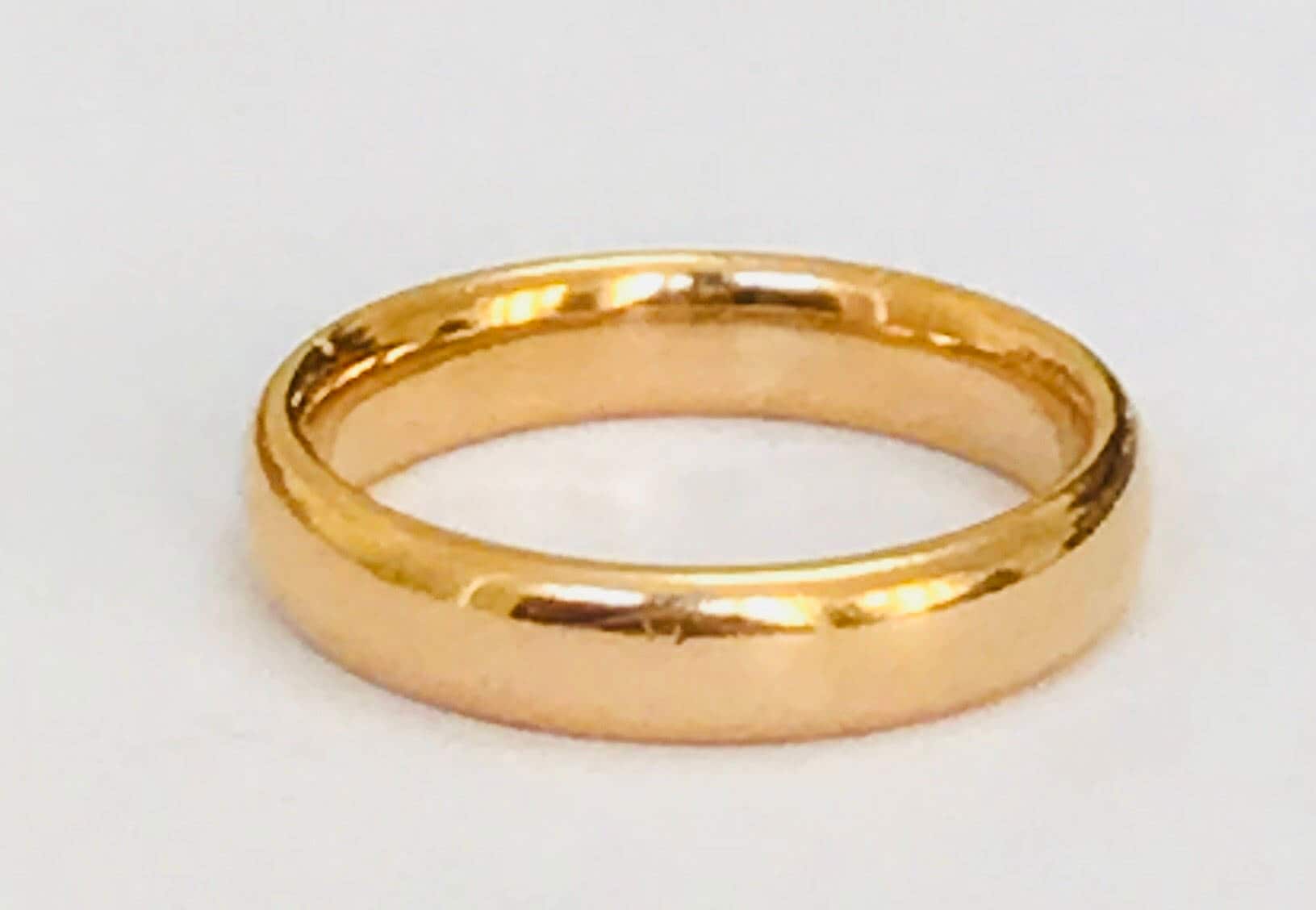 Fabulous Antique Victorian 22ct Gold Wedding Ring Birmingham 1899 Reserved