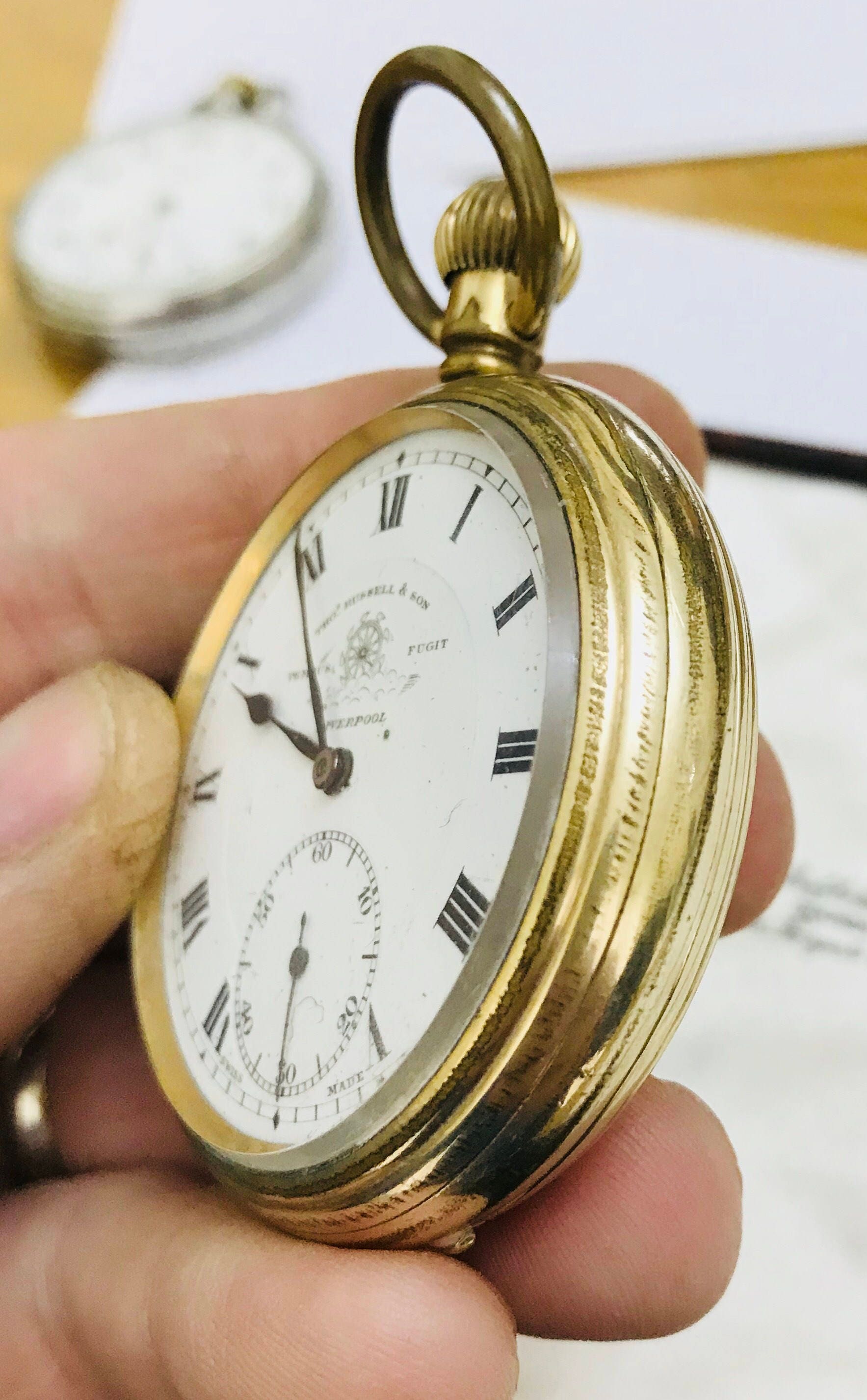 russell and son pocket watch