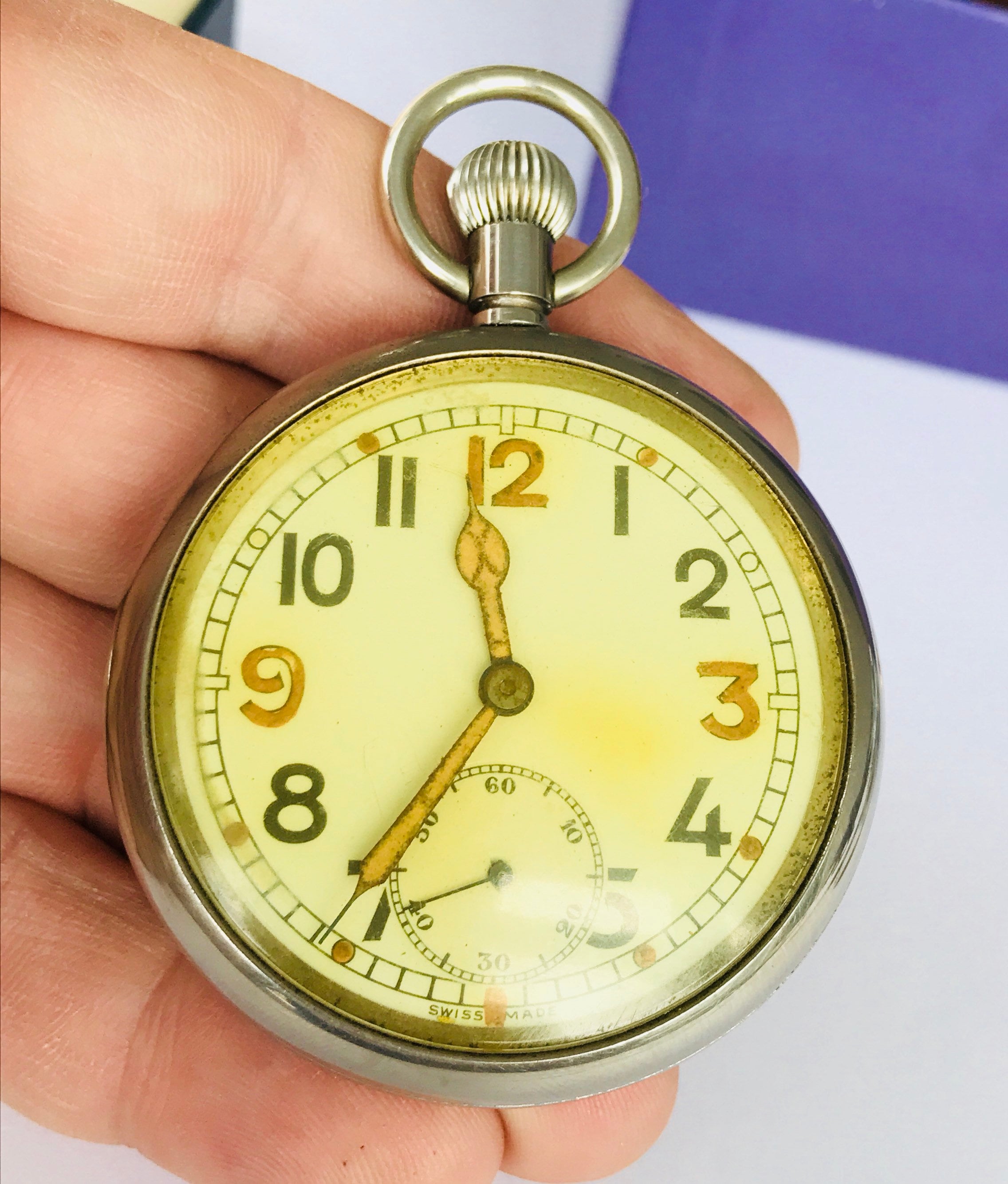 World war 2 pocket watch hot sale