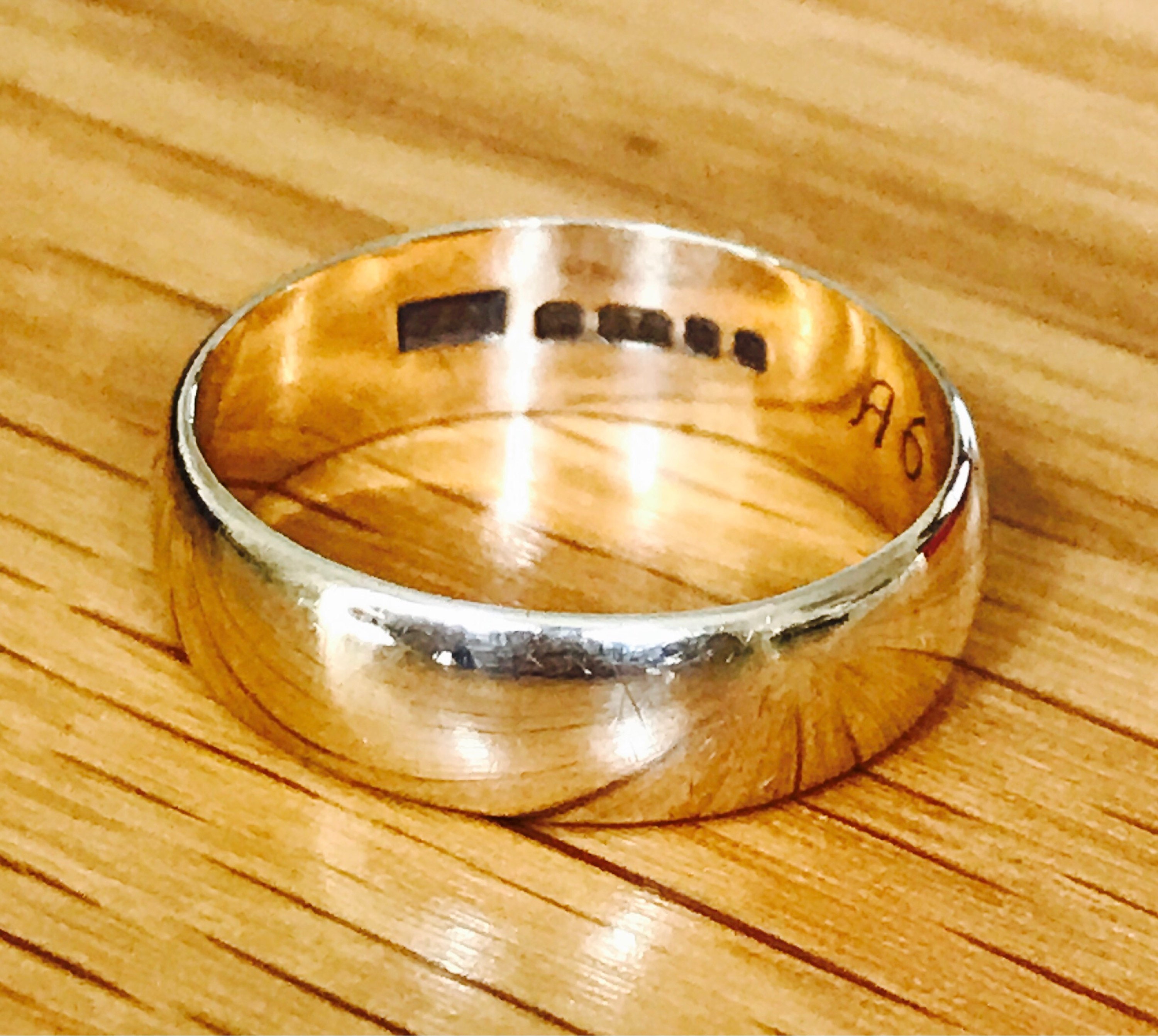 Superb vintage 9ct yellow gold Wedding ring - London 1979 ***Reserved***