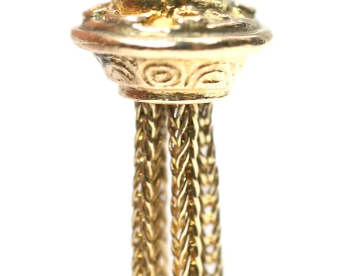 Victorian 9ct gold Tassel pendant