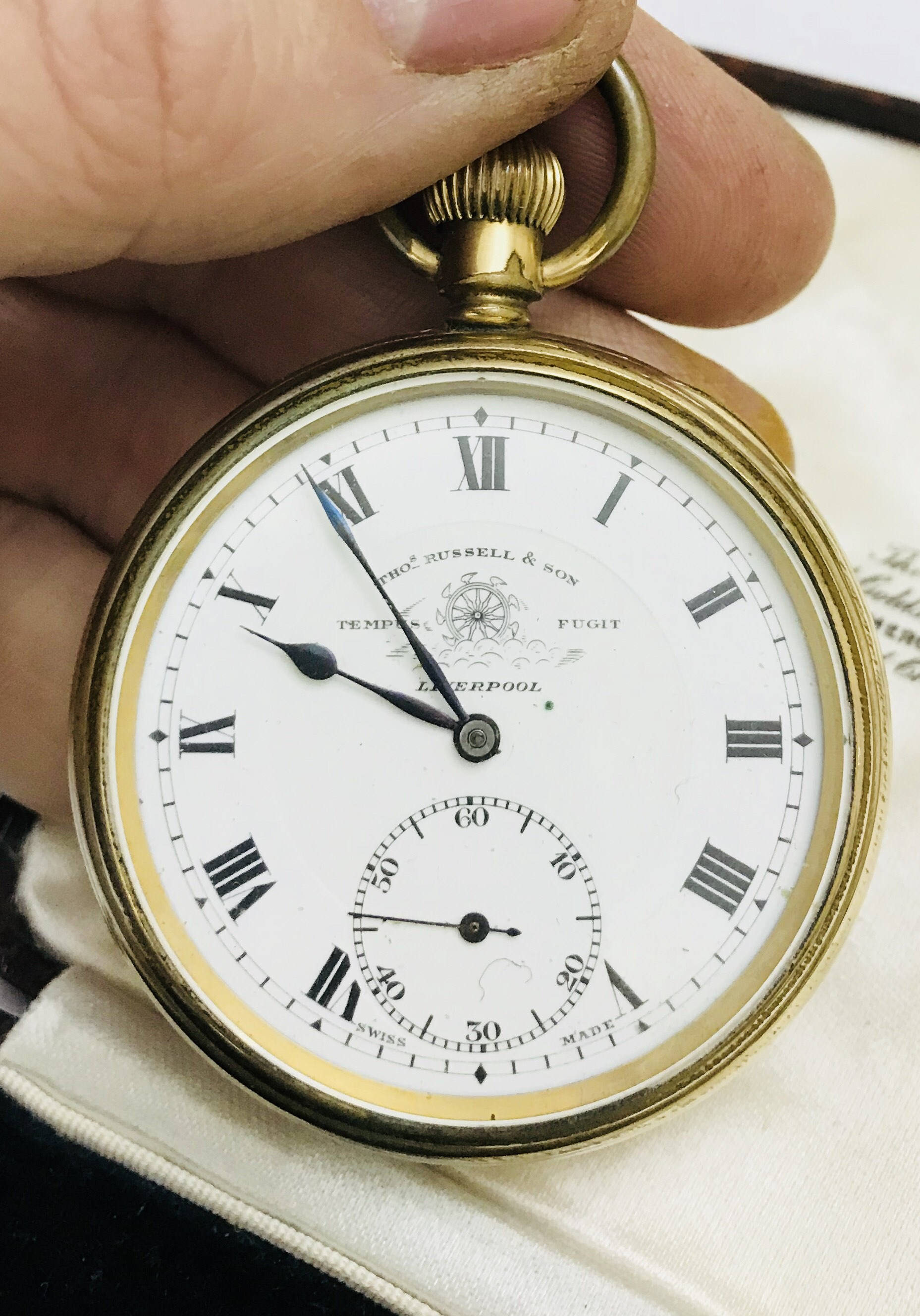 russell and son pocket watch