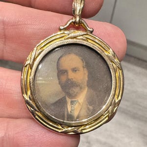 Edwardian 9ct Gold Picture Locket - Birmingham 1904