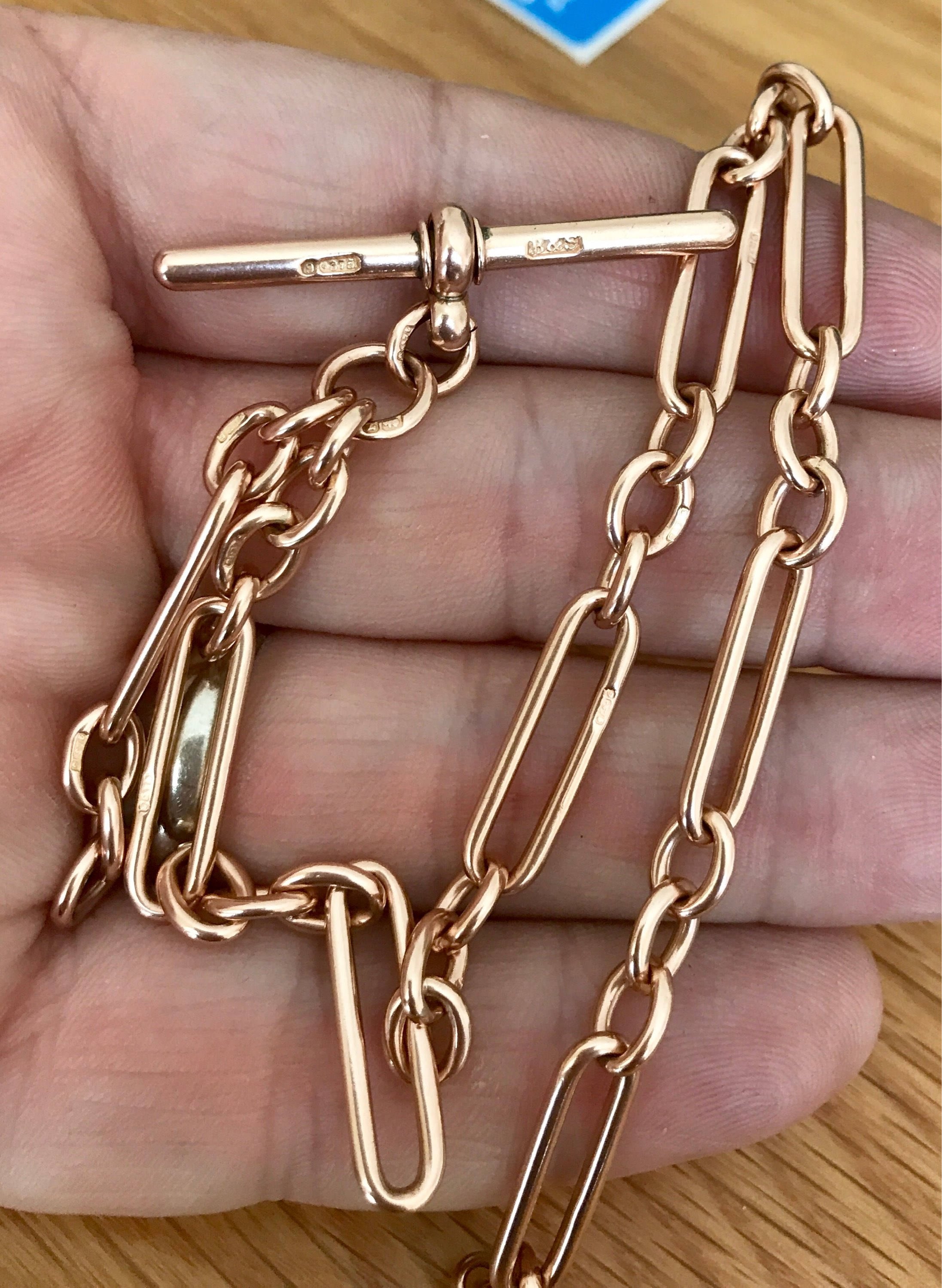 Antique rose gold chain Clearance