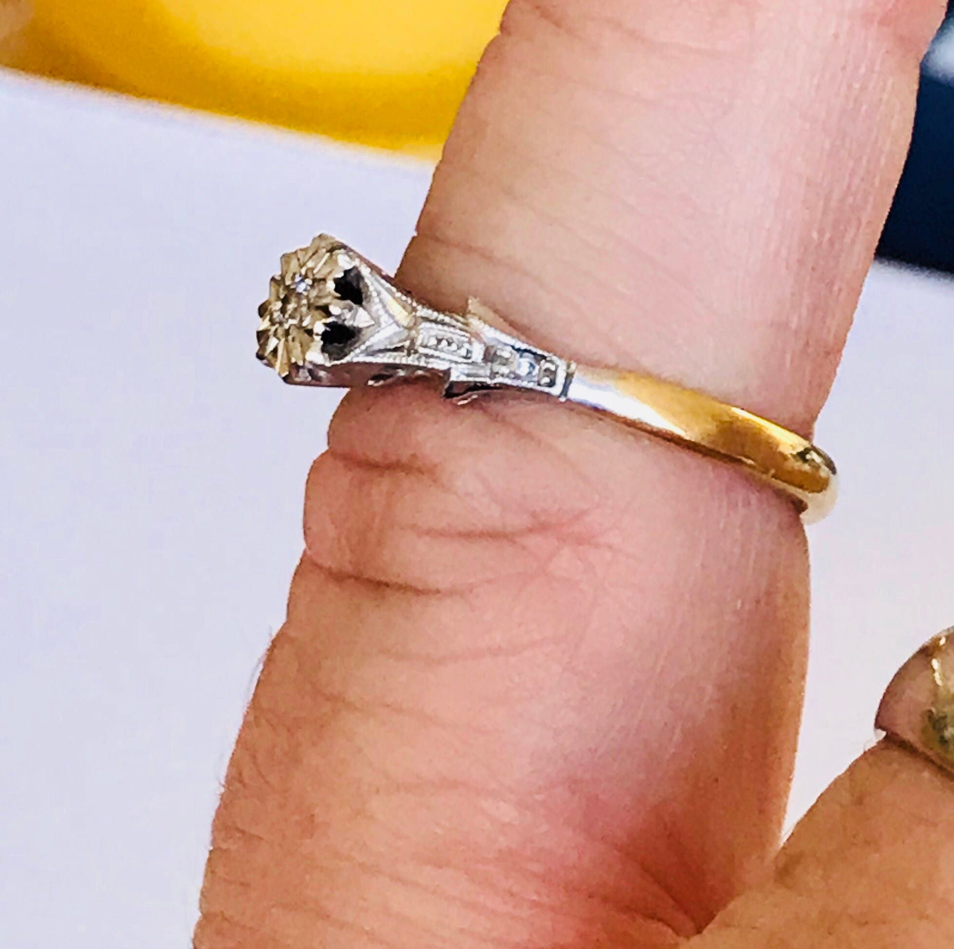 Special Offer Stunning Vintage 18ct Gold Diamond Solitaire Engagement special-offer-stunning-vintage-18ct-gold-diamond-solitaire-engagement