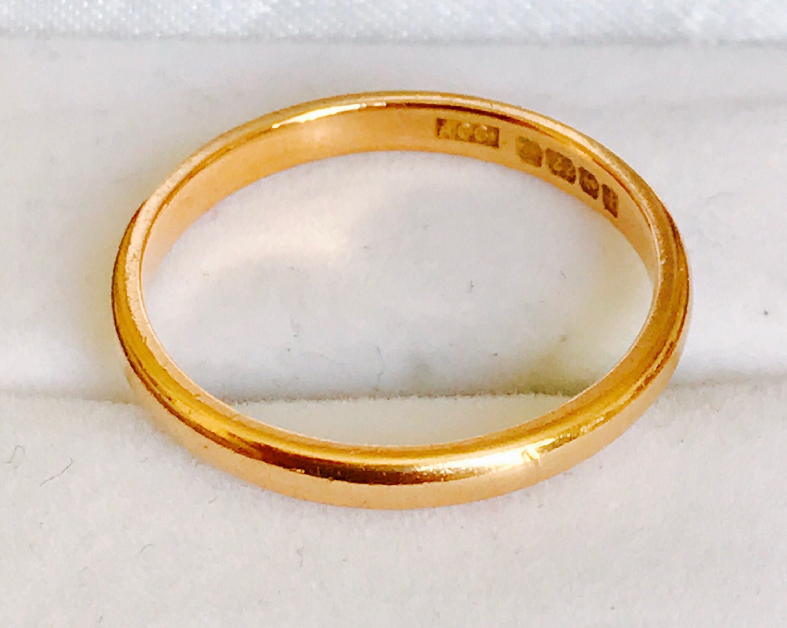 Stunning antique 22ct gold men