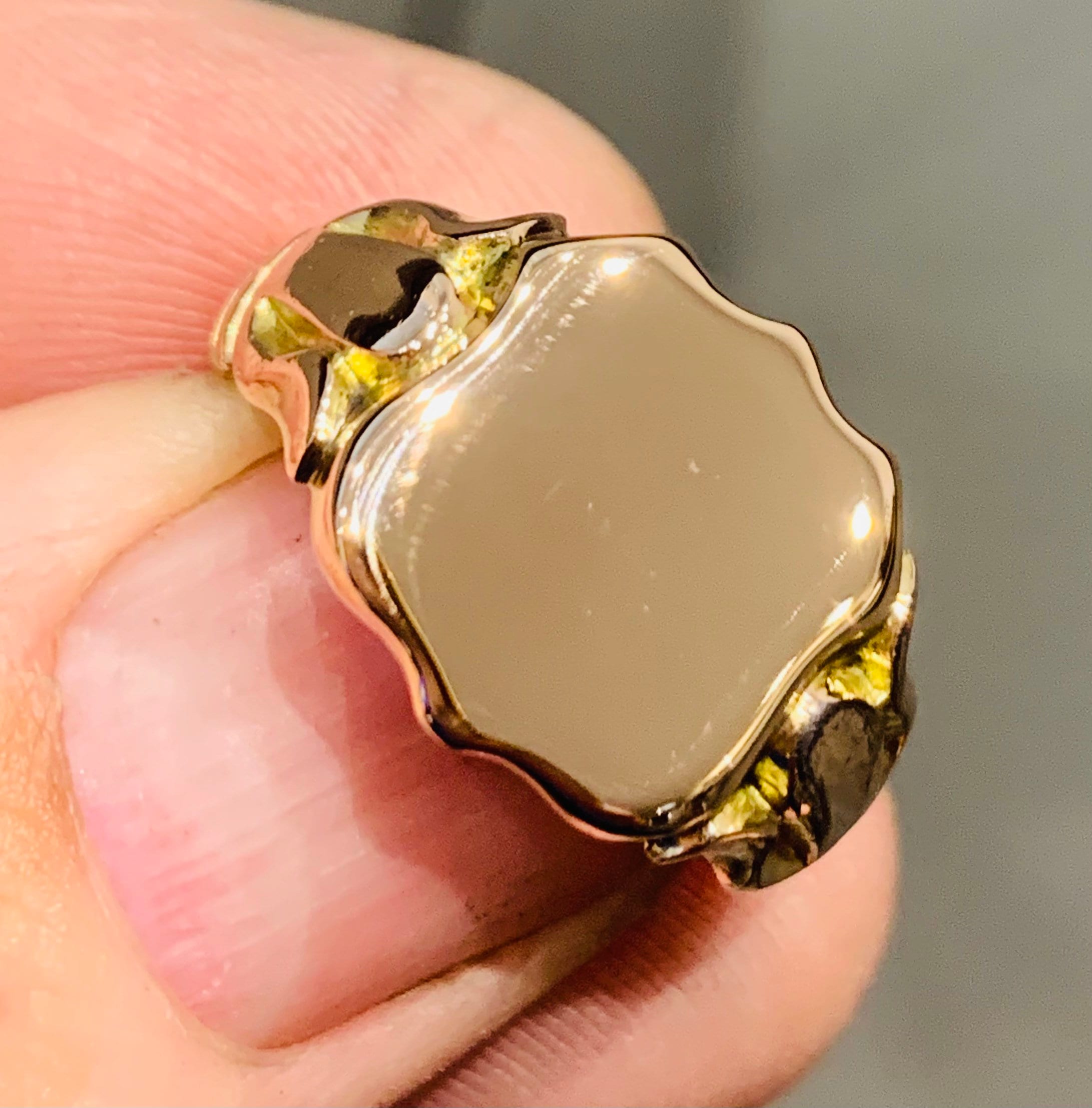 Edwardian signet ring best sale