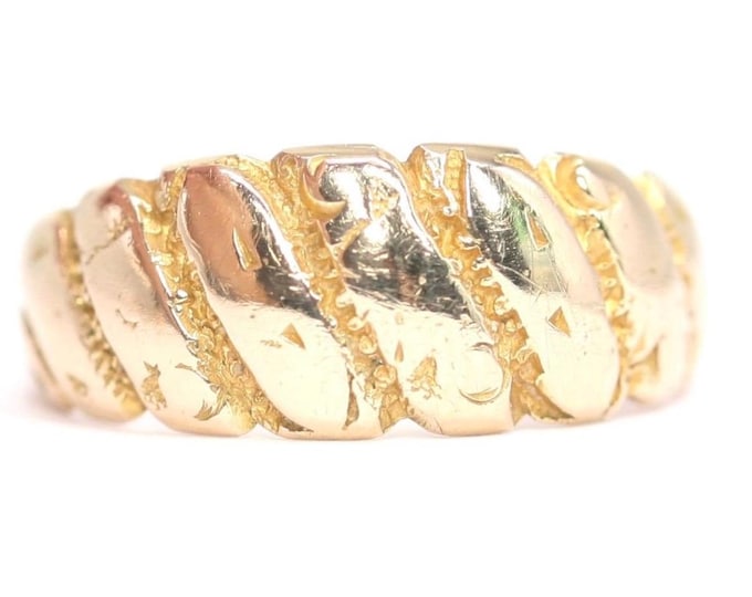 Antique 18ct gold ring - Chester 1917