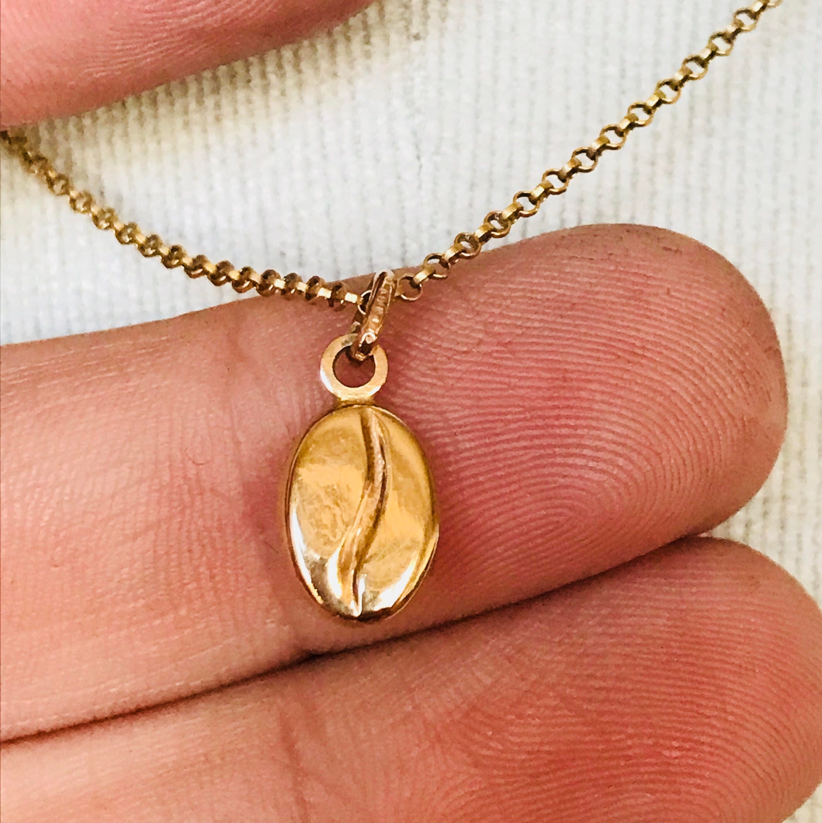 Lovely vintage 9ct yellow gold coffee 