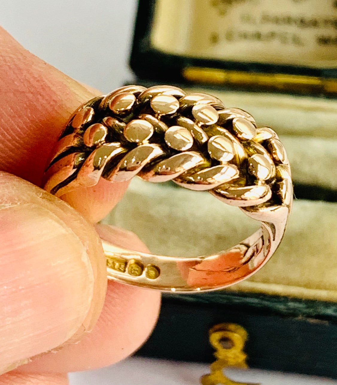Antique keeper ring deals