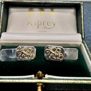 Asprey Cufflinks - Etsy