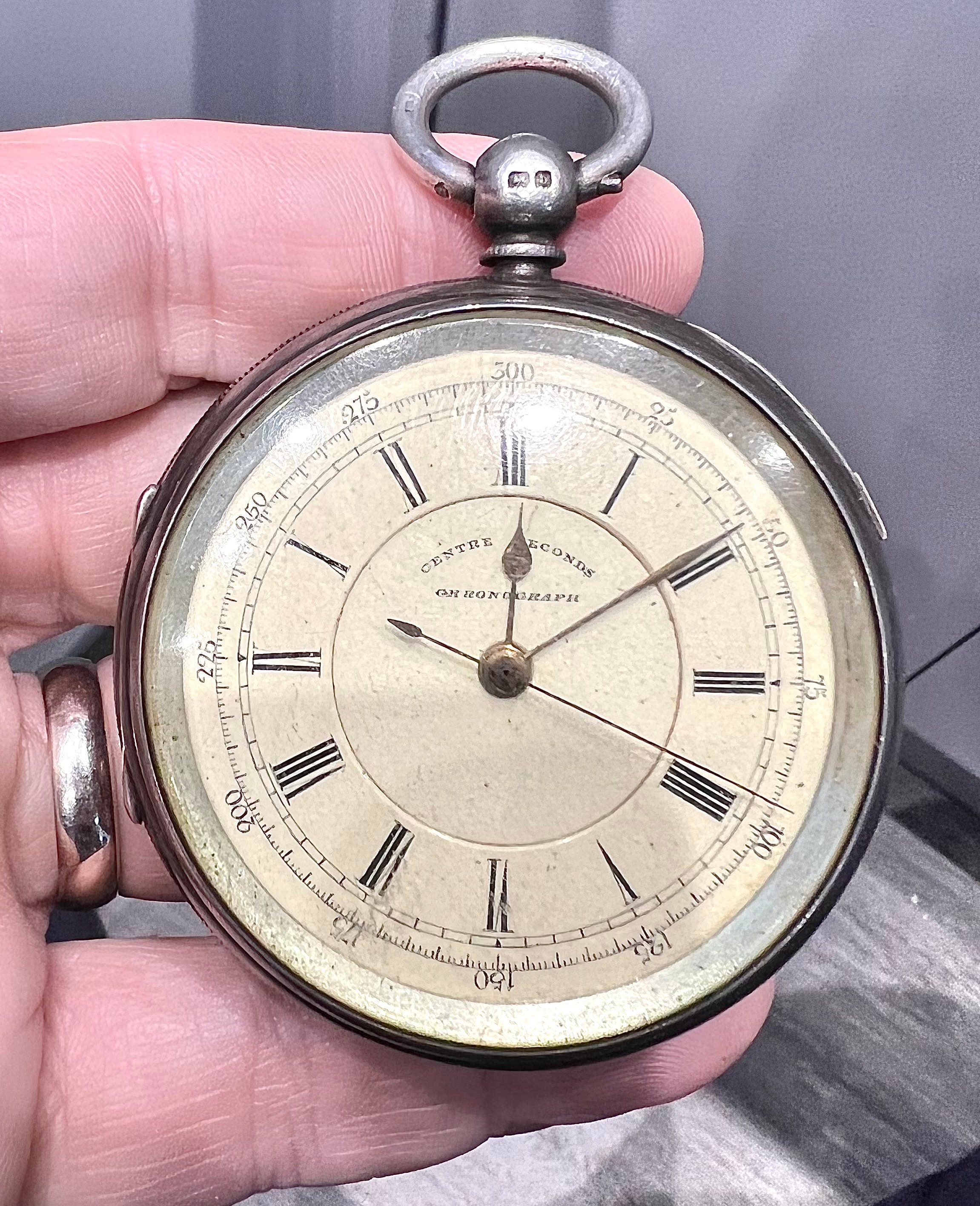 Centre seconds chronograph hotsell