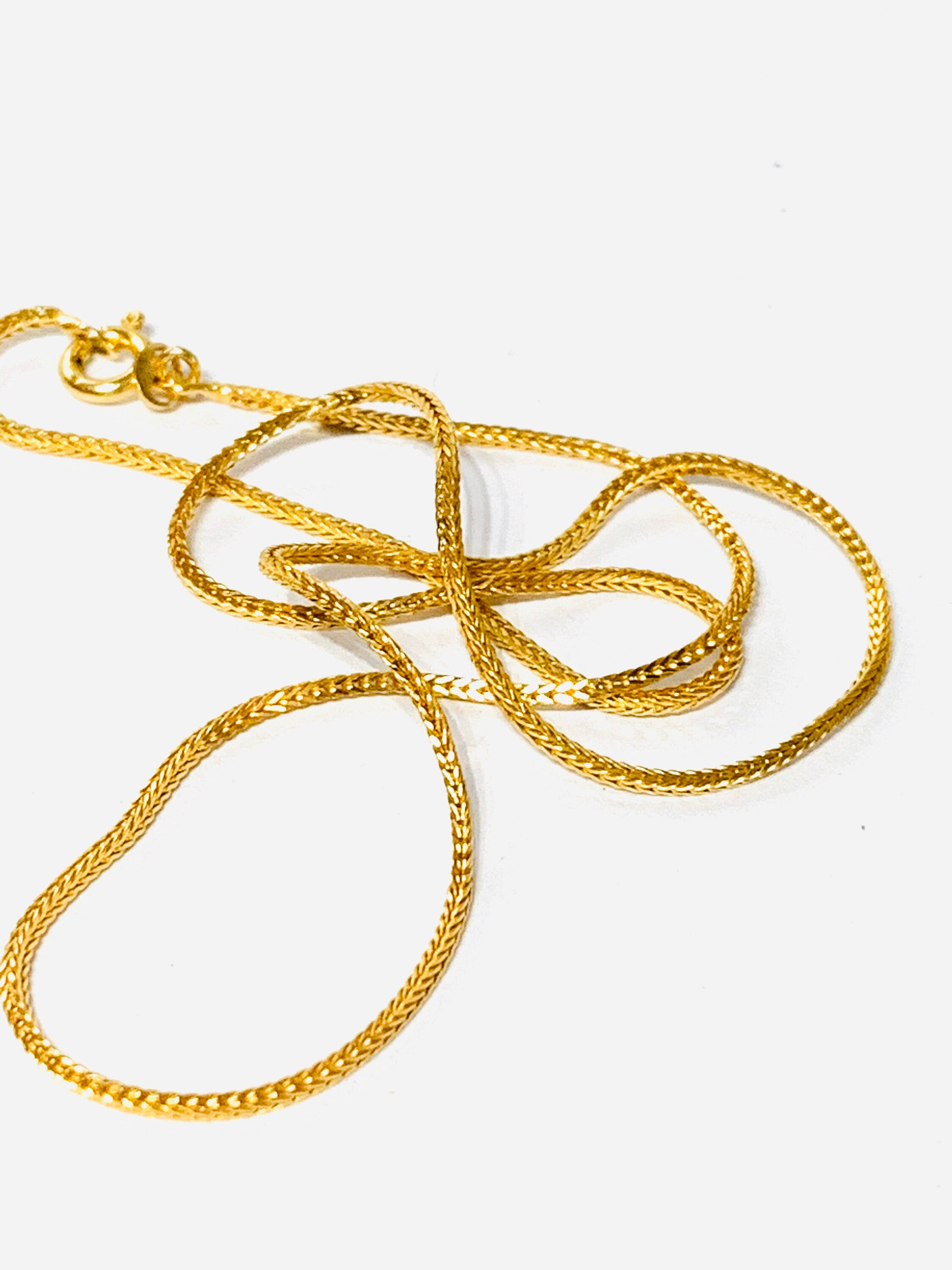 Stunning Vintage 18ct Yellow Gold 16 Inch Chain stunning-vintage-18ct-yellow-gold-16-inch-chain