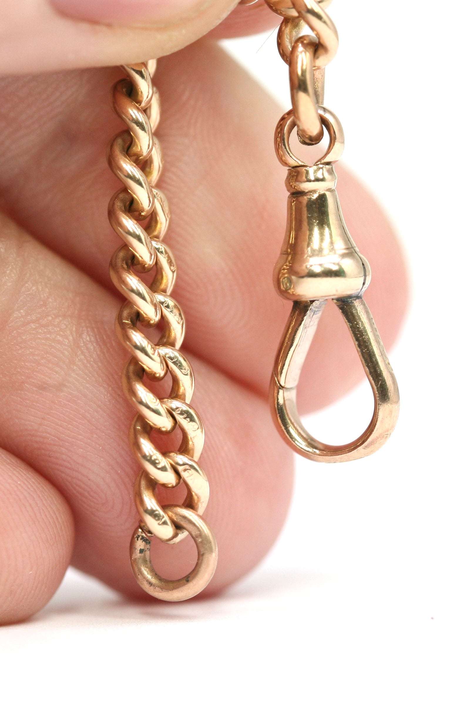 Rose Gold Box Chain Extender - Box Chain Extender - The Curated Lobe