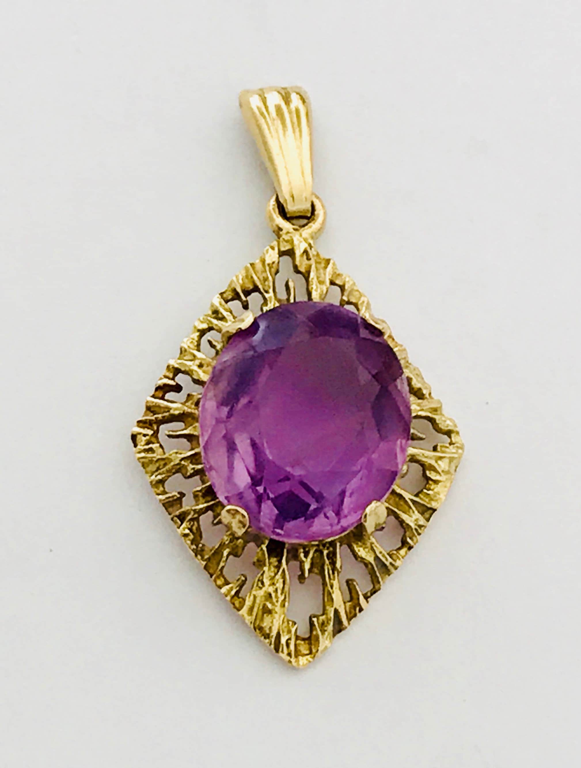 9ct gold s pendant
