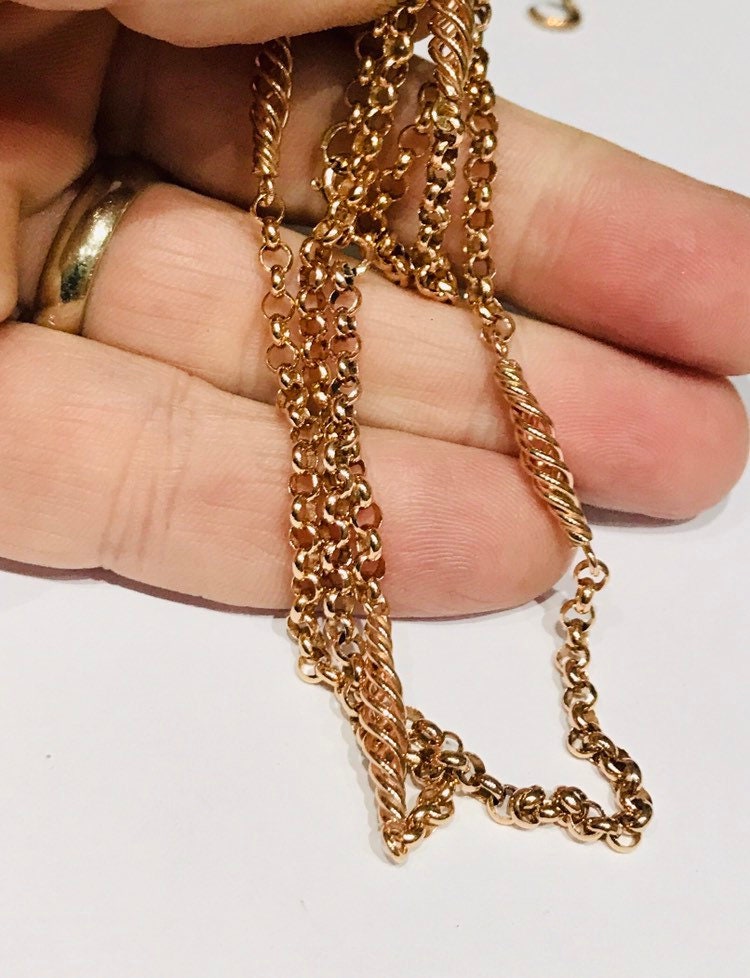 Vintage rose gold chain Clearance