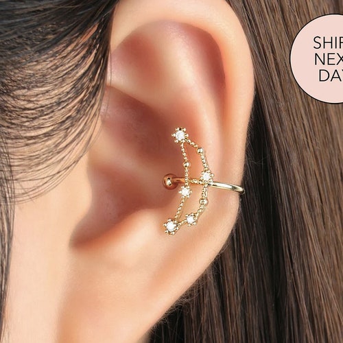 Constellation Earring Ear Cuff No Piercing No Pierce - Etsy