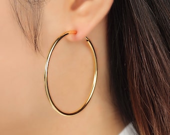 spring hoop earrings non pierced ears