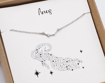 Aries bracelet, Aries zodiac, constellation bracelet, horoscope bracelet, zodiac jewelry, Aries horoscope, birthday gift, horoscope jewelry