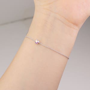 Birthstone Bracelet, October Birthstone, Birthstone Jewelry, Opal ...