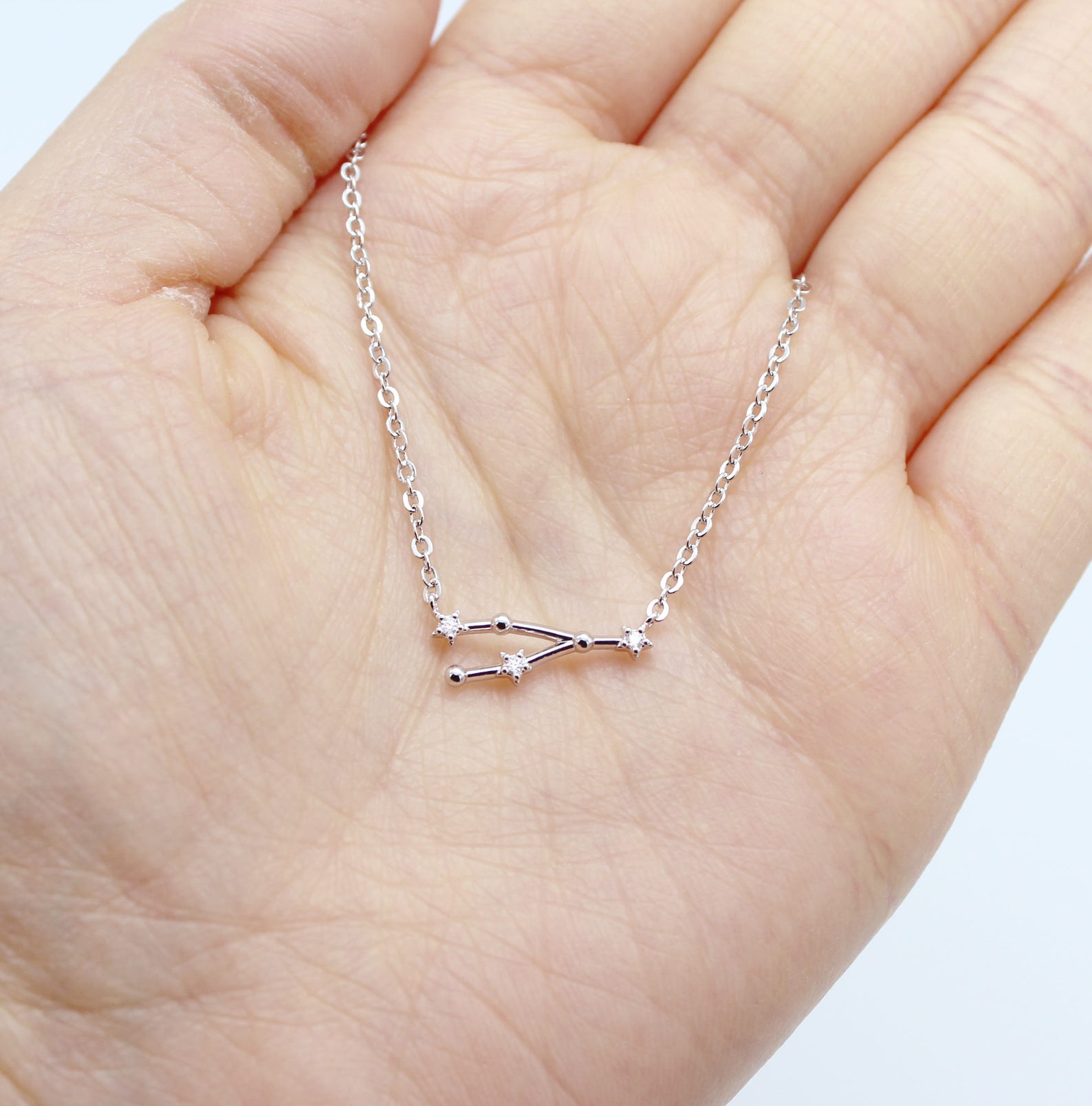 Collar de Tauro constelación collar regalos de Tauro joyas Etsy España