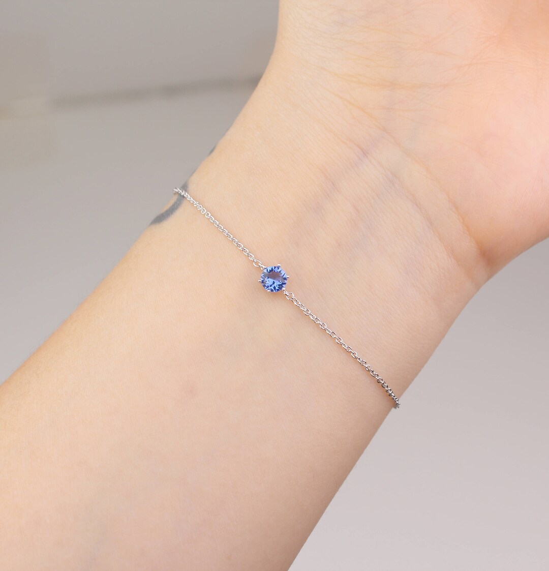 Birthstone Bracelet, September Birthstone, Bridesmaid Proposal Gift ...
