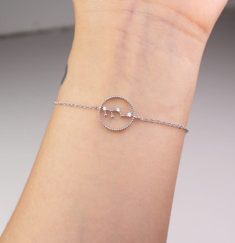 Virgo jewelry horoscope bracelet zodiac bracelet Etsy 日本