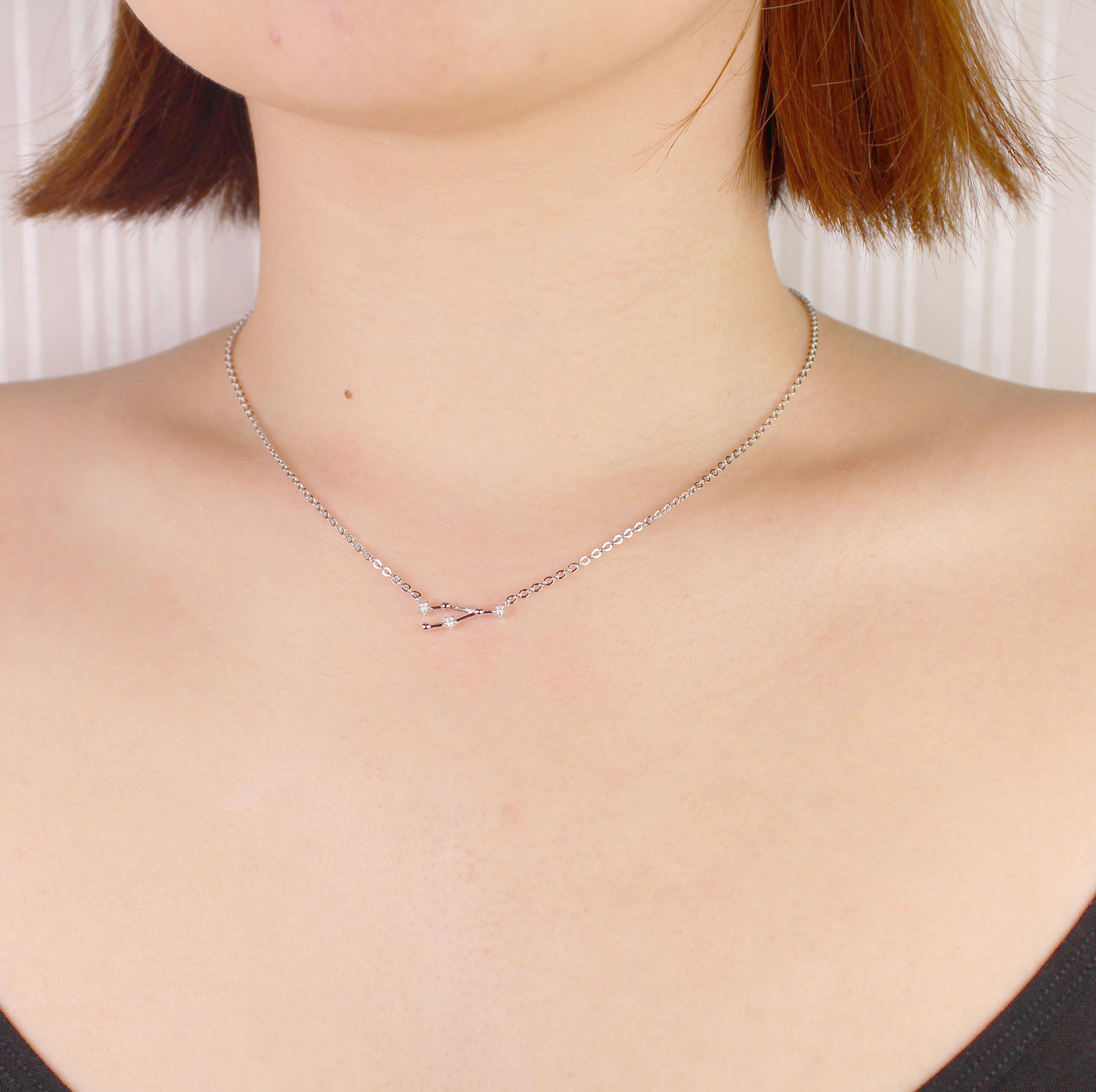 Collar de Tauro constelación collar regalos de Tauro joyas Etsy