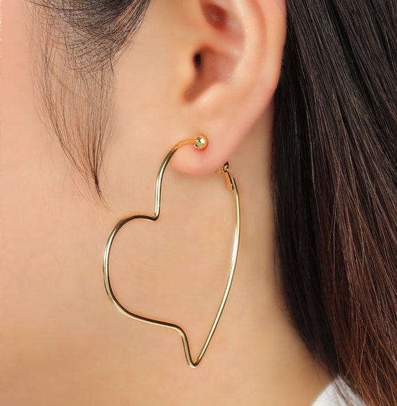Non-pierced Hoop Earrings with Gunmetal Finish 17mm Round Non-pierced Hoop Earrings with Gunmetal Finish 17mm Round