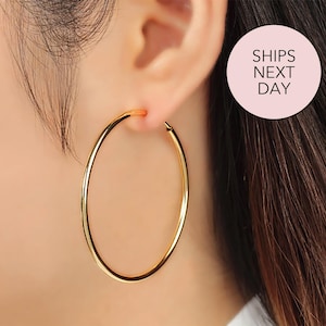 No piercing, non pierced, hoop earring, no pierce, minimal, ear cuff, clip on earrings, earring, no pierce huggies, hoop clip on earrings
