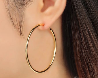 No piercing, non pierced, hoop earring, no pierce, minimal, ear cuff, clip on earrings, earring, clipon earrings, simple earring, gift