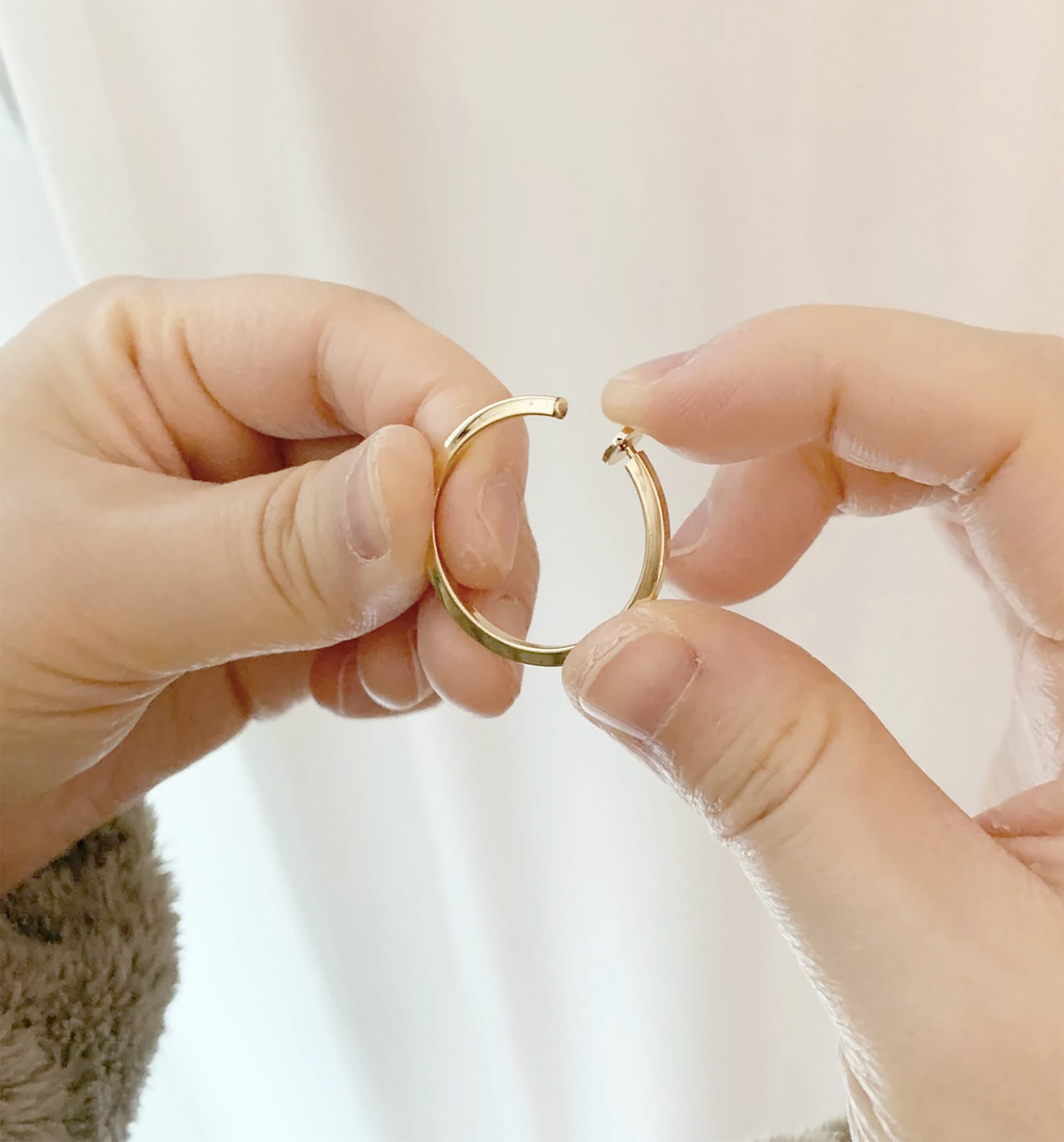 Non Pierced Earrings, No Piercing Earrings, Invisible Clip on 
