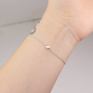 Birthstone Bracelet, October Birthstone, Birthstone Jewelry, Opal ...