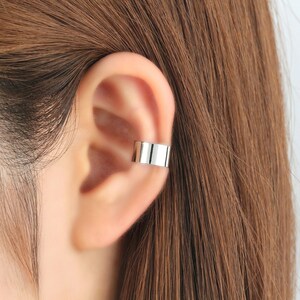 Ear cuff no piercing, non pierced, fake cartilage, ear cuff, no pierce, dainty, minimal, brass, simple, earcuffs, silver, gold, earring