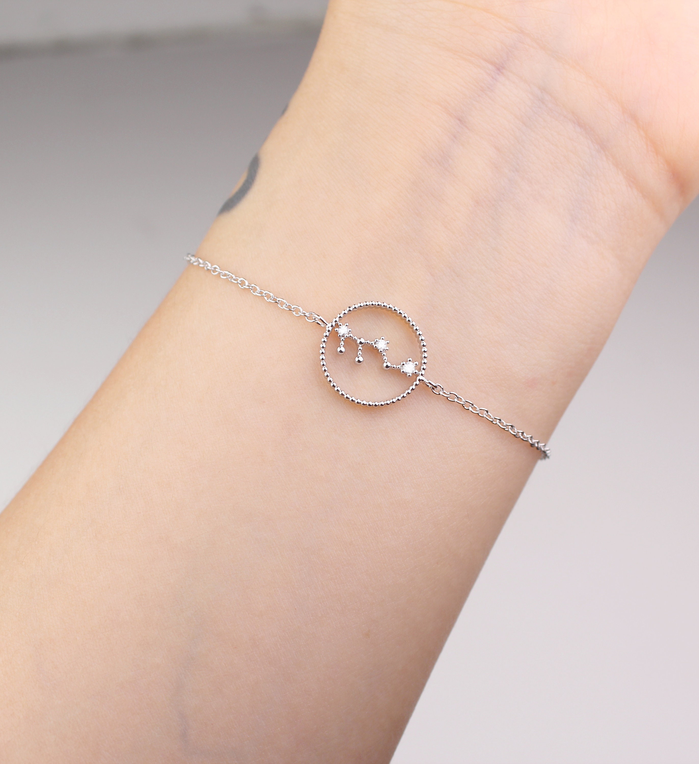 Virgo jewelry horoscope bracelet zodiac bracelet Etsy 日本