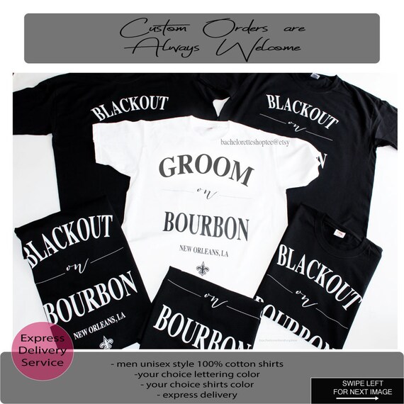 Hangover//Wolfpack Personalised Stag Party Crew Neck T-Shirt Custom Text /& Colour