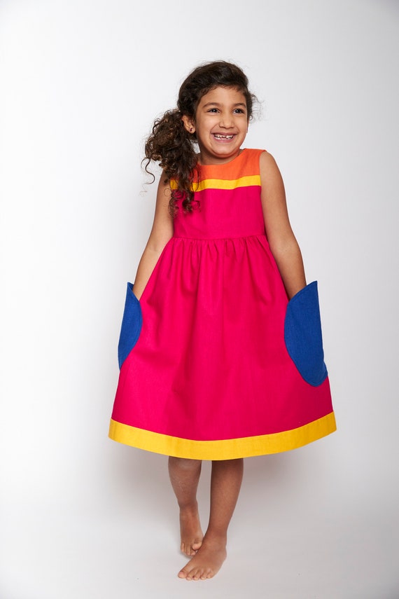 pink colour ladies dress