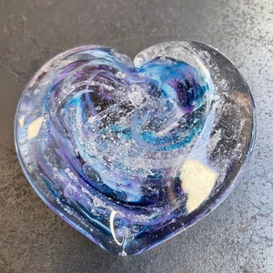 Memorial Glass Orb, Cremation Glass, Keepsake, Rainbow bridge, Loved Ones, Ashes, Celebration of Life, Grief, Forever Loved, Never Forgotten