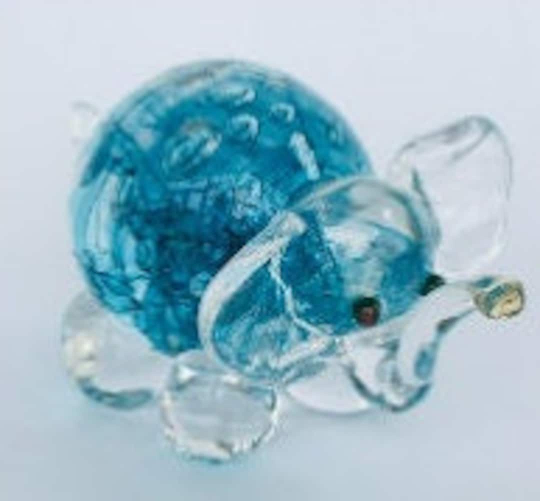 Glass Elephant Handcrafted Glass Animal Blown Glass Glass Etsy