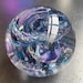 Custom 3 Color Pet Memorial Glass Orb, Pet Cremation Glass, Keepsake, Rainbow bridge, Pet Ashes, Mind Blown Studio, Memorial Suncatcher USA