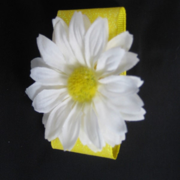 Daisy, Yellow, Cloth Napkins, Napkin Rings, Table Setting,