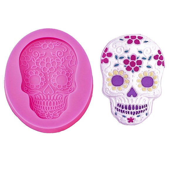 Sugar Skull Silicone Mold