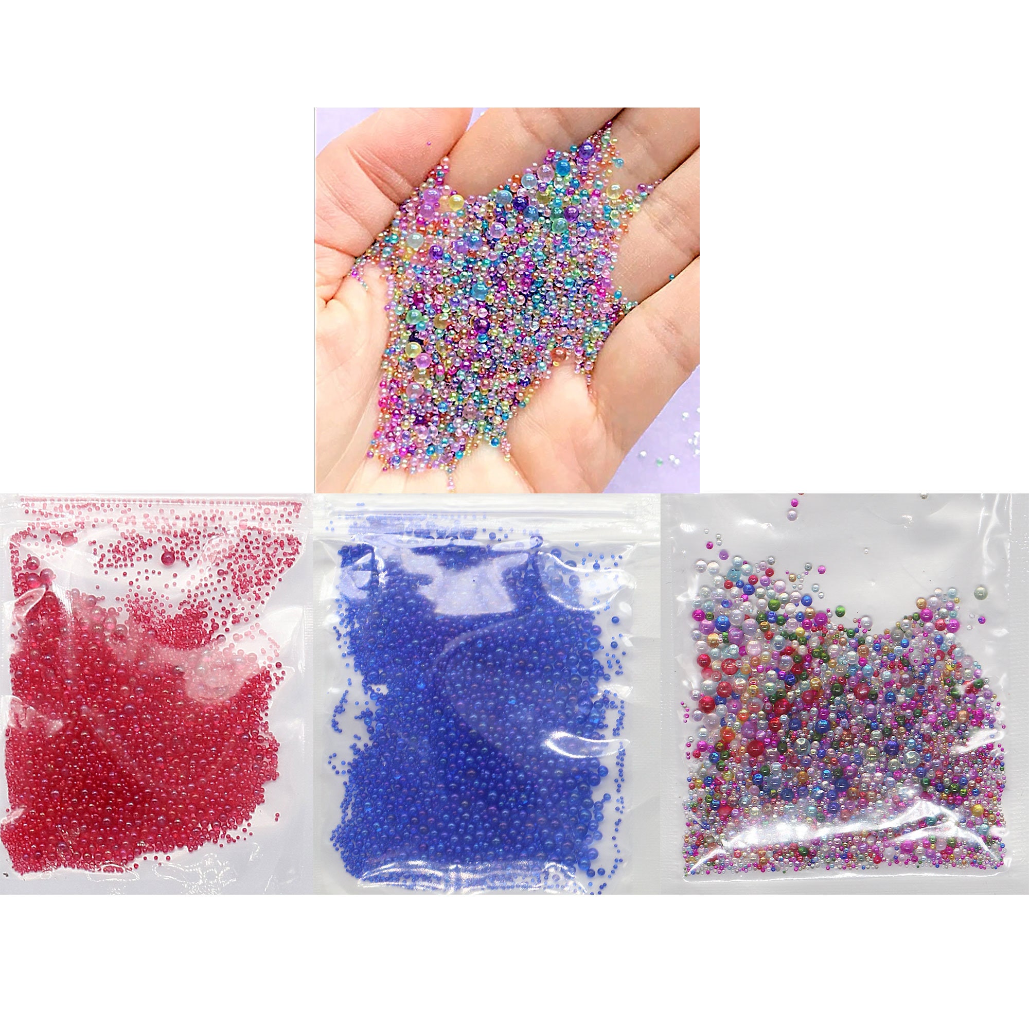 Small Glass Balls for Craft and Jewelry Making Etsy